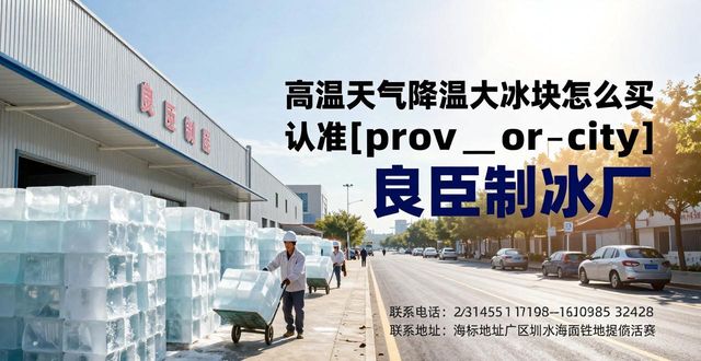高温天气降温大冰块怎么买 认准福州良臣制冰厂